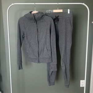 Lululemon Scuba Hoodie and Joggers Set